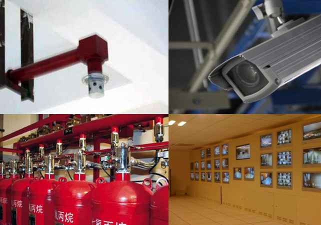 红山街道机房安防